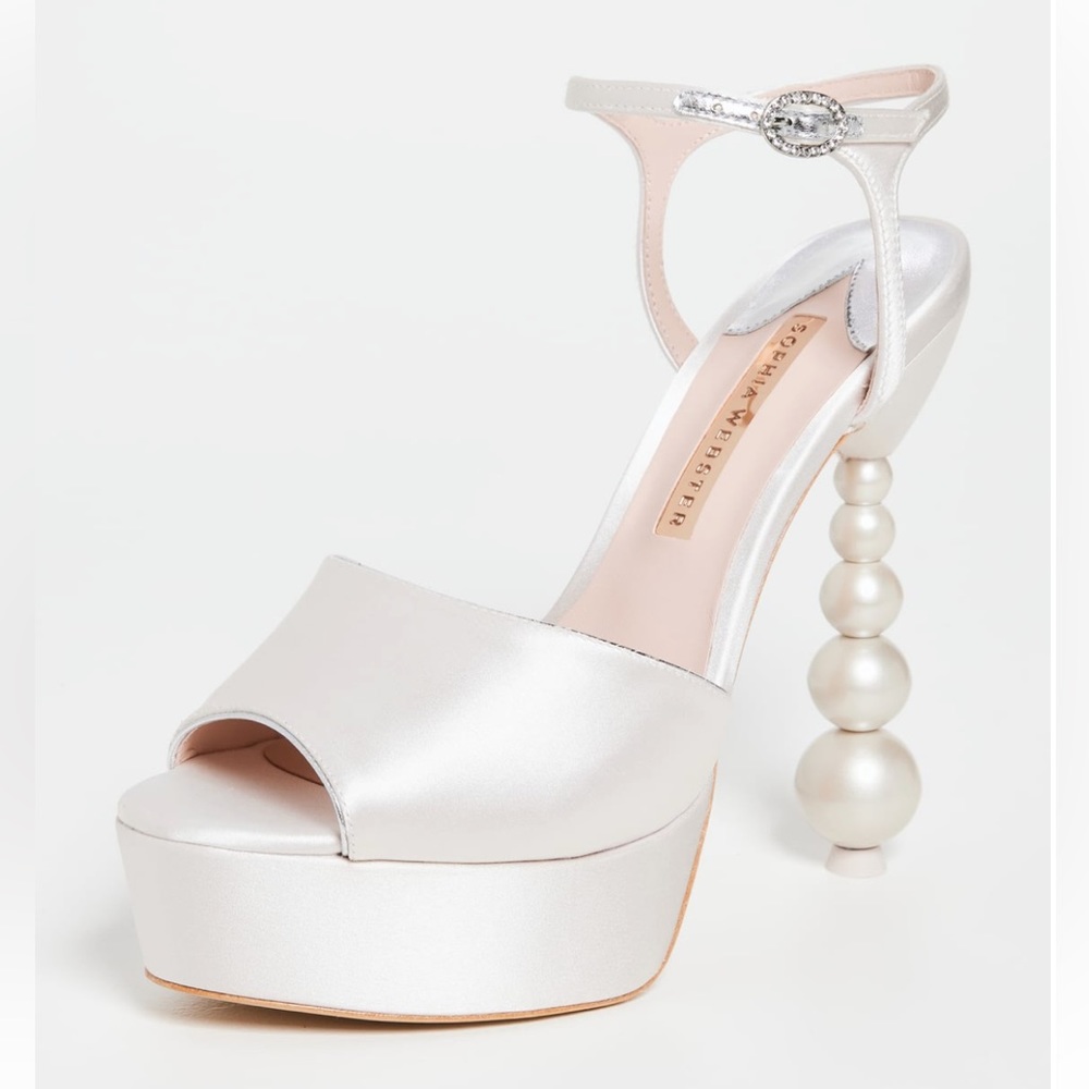 Sophia Webster Natalia Pearl Platform Sandals size 36 - Picture 4 of 5